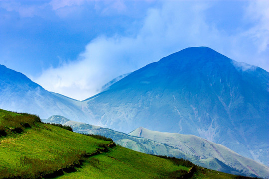 云贵高原大山