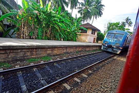 老式火车 斯里兰卡