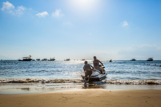 摩托艇海上运动