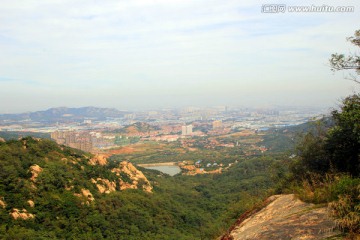 青岛珠山国家森林公园群山