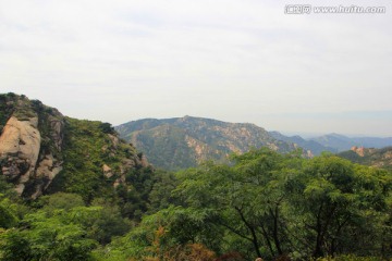 青岛珠山国家森林公园群山