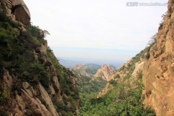 青岛珠山风景区 山峰