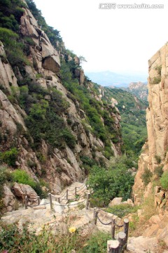 青岛珠山风景区 山峰