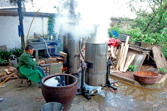 酿酒蒸锅 锅炉 酿酒工艺流程