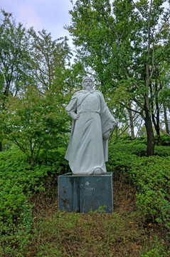 宗泽 雕像 金华历史名人雕塑园