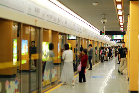 地铁站 上海