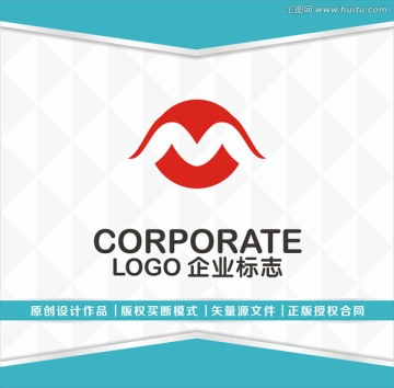 M字母logo创意设计