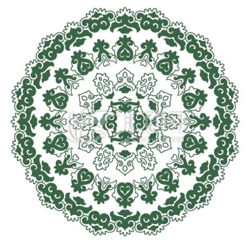 精美花紋