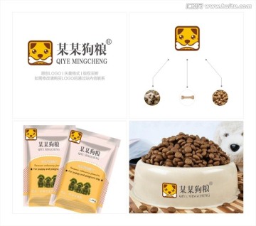 狗粮LOGO 宠物用品标识