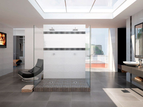 瓷砖空间之现代浴室