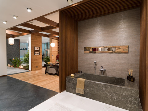 瓷砖空间之现代别墅浴室