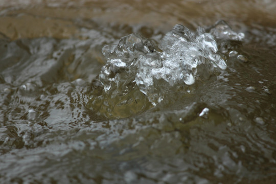 喷泉水花 水 水珠 喷水 晶莹