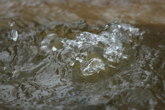 喷泉水花 水 水珠 喷水 晶莹