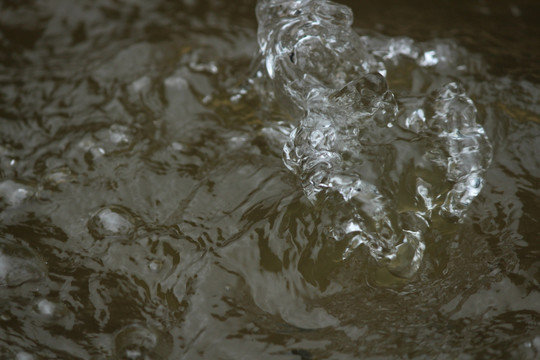 喷泉水花 水 水珠 喷水 晶莹