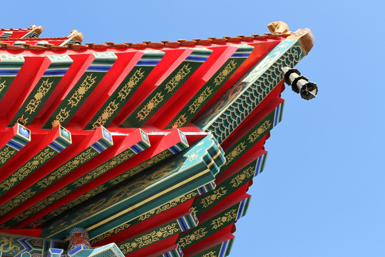 飛檐 房檐 園林 古建筑