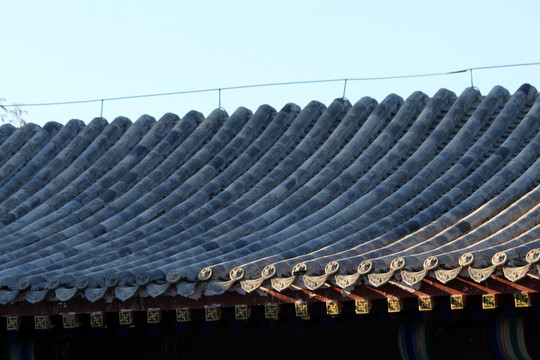 青砖 灰瓦 中国传统建筑