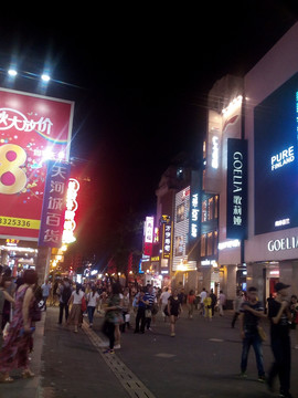 广州北京路夜景