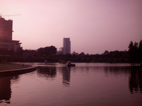 湖面风景