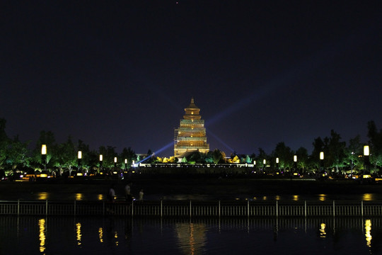 大雁塔夜景