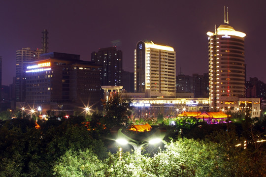 西安城市夜景