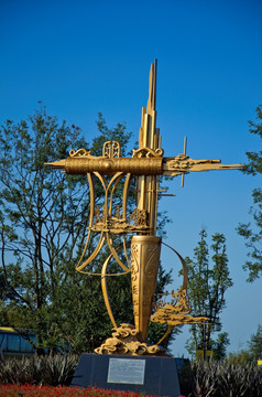 滇池湿地雕塑