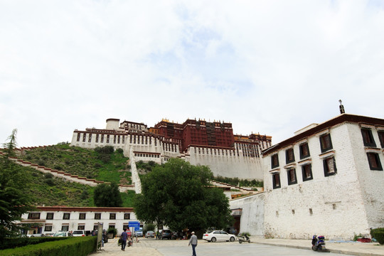 西藏拉萨 布达拉宫建筑群