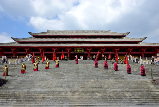 秦王宫 九十九级台阶