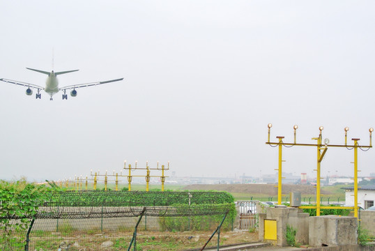 飞机场 信号灯 航空指挥