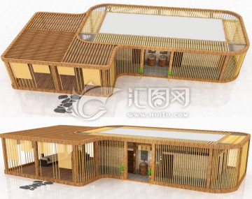 公園廁所模型設(shè)計(jì)