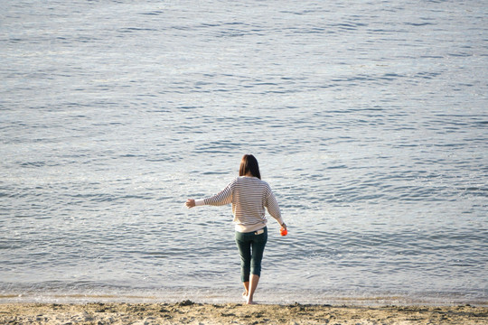 海边 女人