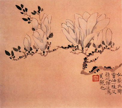 汪士慎 花卉圖之一