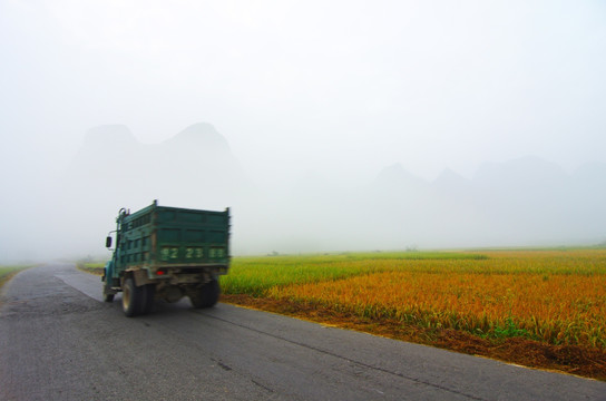 画意乡村风景