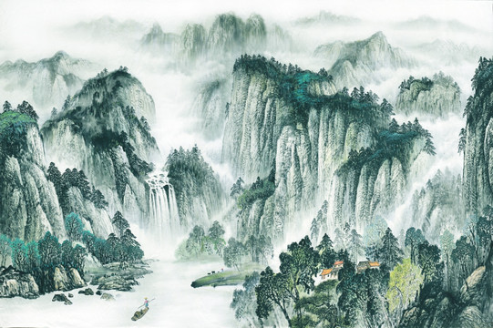 巨幅高清國畫