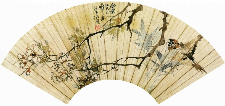 任頤 花鳥圖