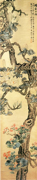 花卉圖  陸恢