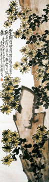 陳衡恪 菊石圖