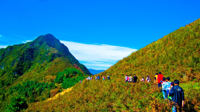 秋游 山岭