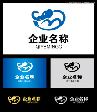 大象标志 logo