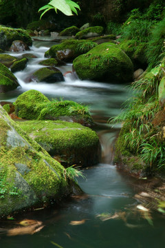 山青绿水流