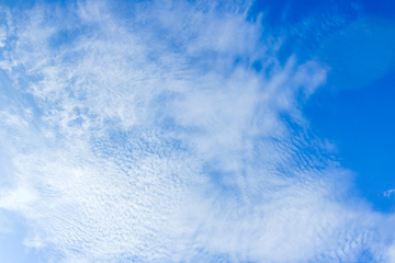卷积云的图片 蓝天白云