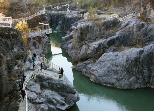 北京乌龙峡谷风景区