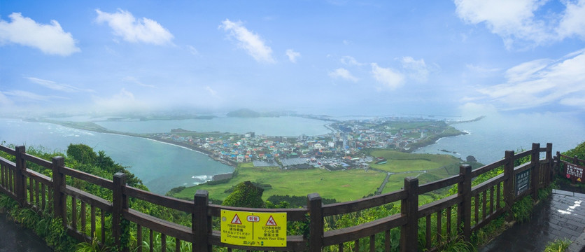 济州岛日出峰