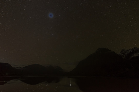 然乌湖星空