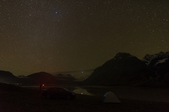 然乌湖星空