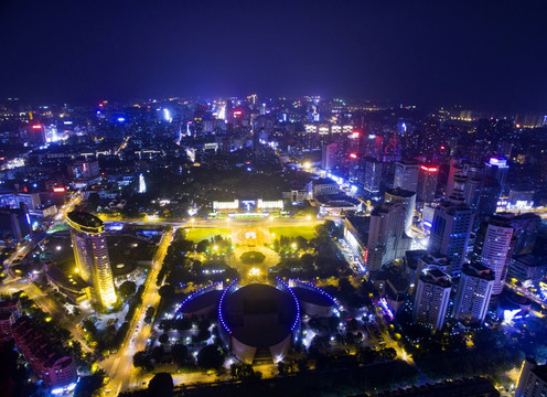 五一广场夜景