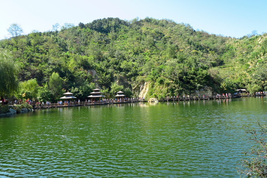 九如山风景 济南九如山