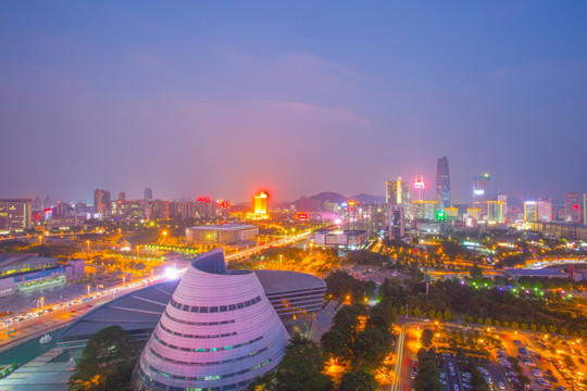 东莞中心广场全景