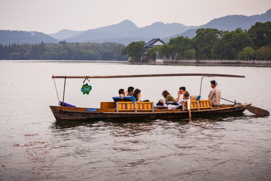 杭州西湖风光