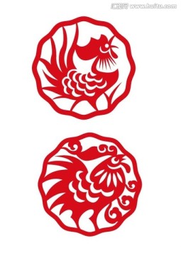 雞年剪紙