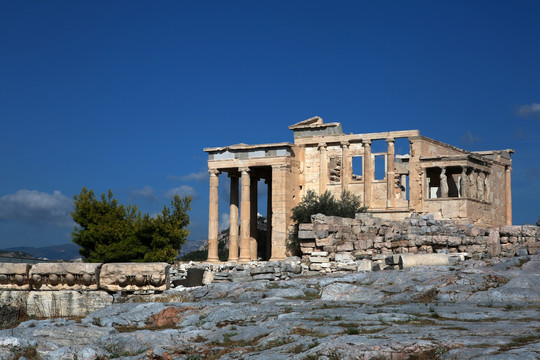 希腊伊瑞克提翁神庙